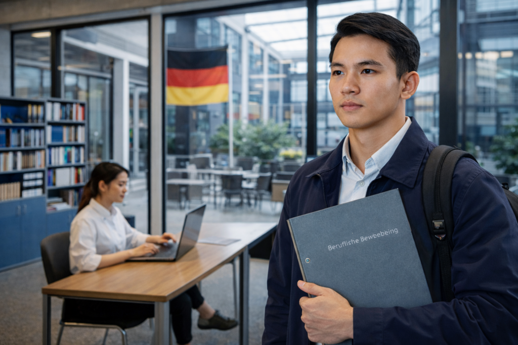 Công nhận văn bằng diện visa 18A:B, học viên chuẩn bị trước khi làm việc tại Đức