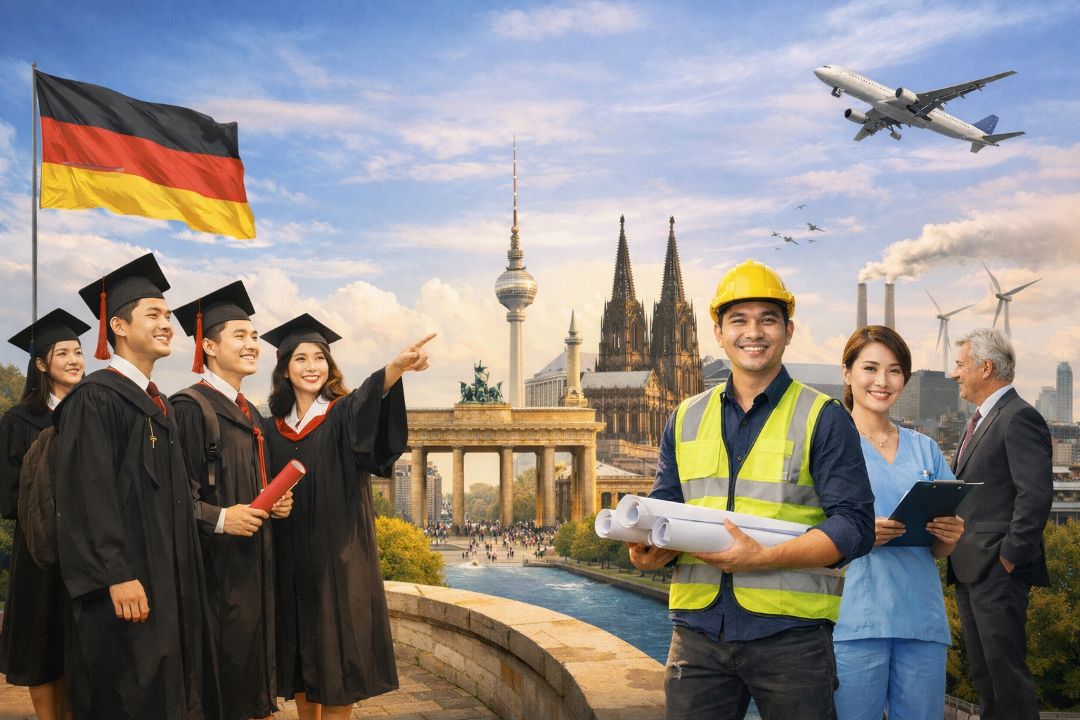 Cử nhân Việt Nam tìm cơ hội nghề nghiệp tại Đức