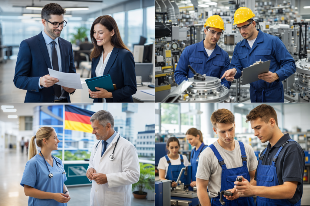 Nước Đức thiếu hụt lao động và mở rộng chương trình công nhận văn bằng