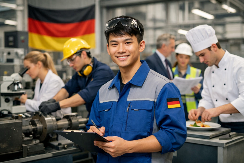 Visa 18A/B là con đường làm việc hợp pháp và bền vững tại Đức